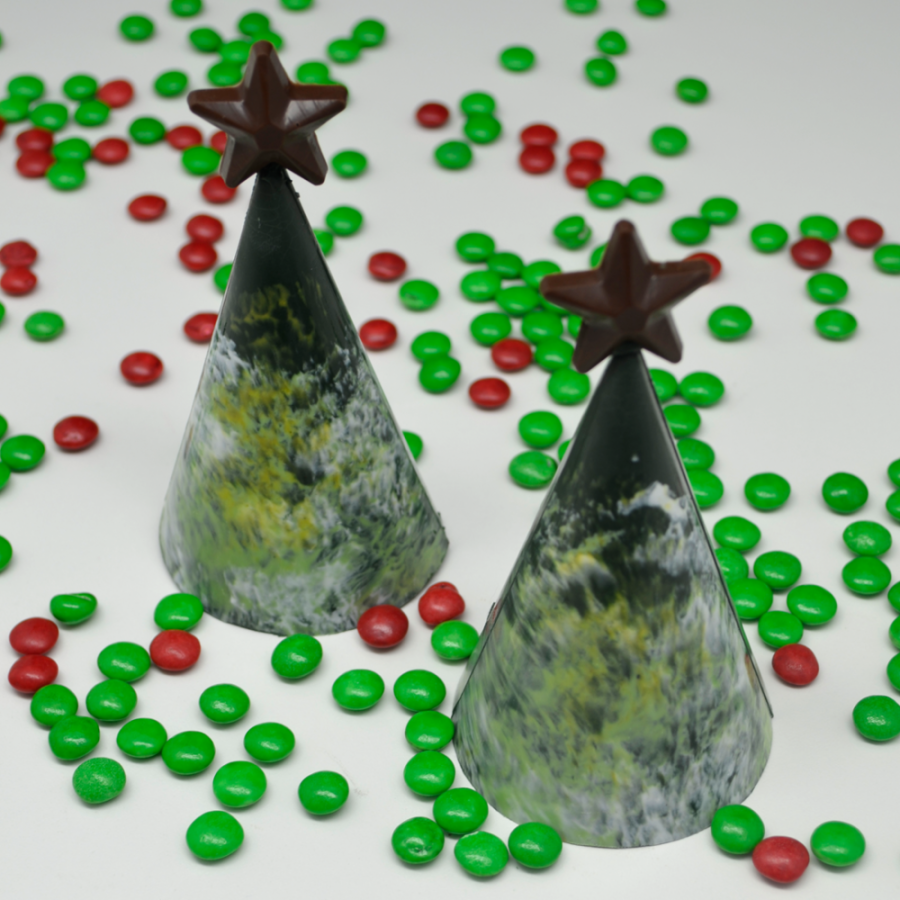 Giant Cone 3 part Chocolate Mould with silicone inserts BWB 9828