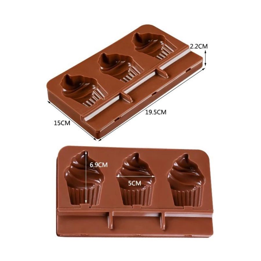 Cupcake Popsicle Mould
