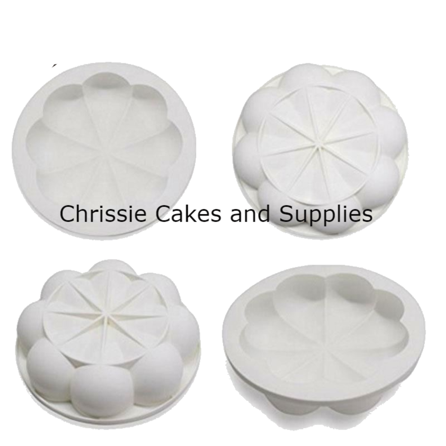 8 Petal shaped Breakable smash silicone mould