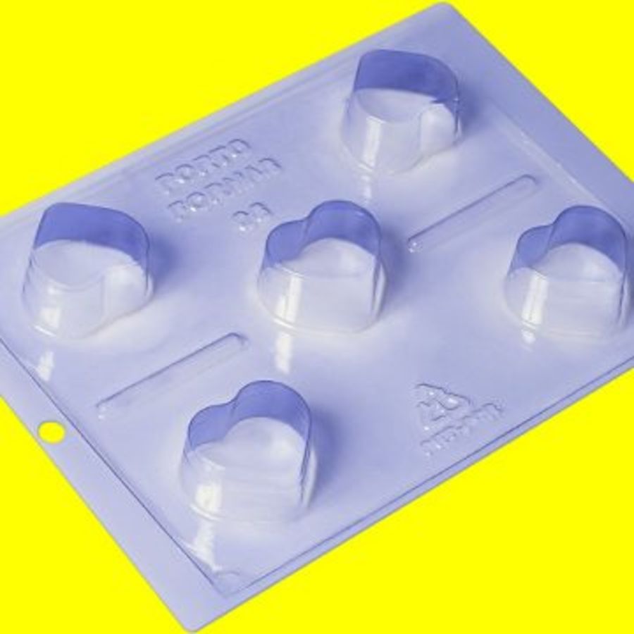 Small Heart Truffle 3 part chocolate mould
