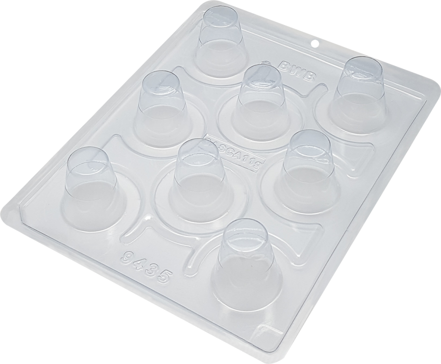 Mousse Cup 4 - 3 part chocolate mould