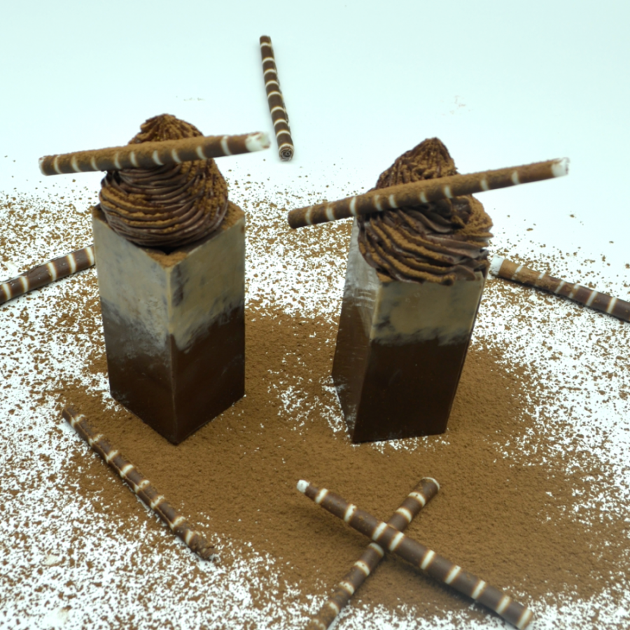 Gourmet Glass BWB 9827 - 3 part chocolate mould