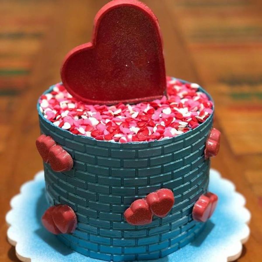 Heart Plaque Chocolate Mould