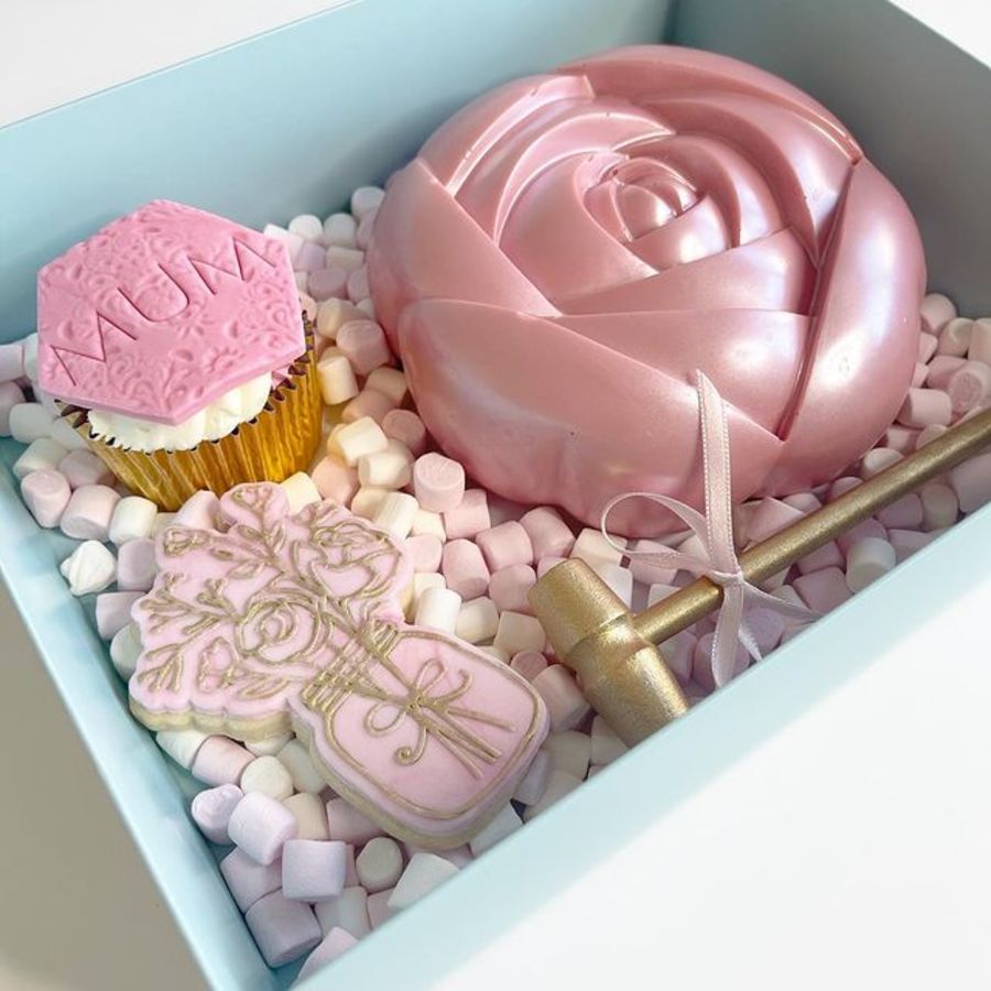 Rose Chocolate Breakable silicone Mould (Small) - 6 inches