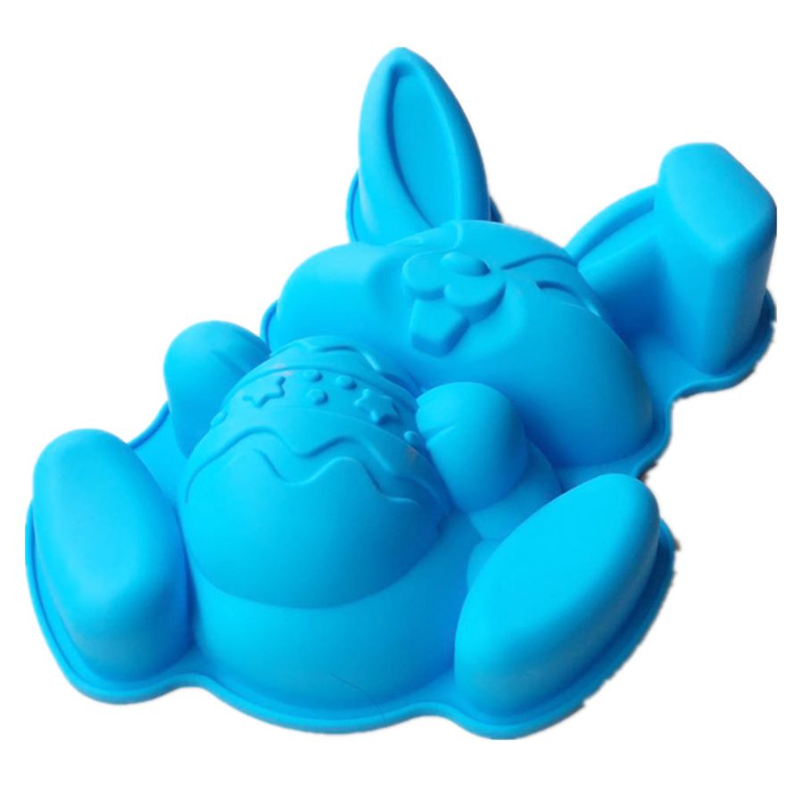EASTER Bunny with Egg Breakable Silicone Mould- EX Large