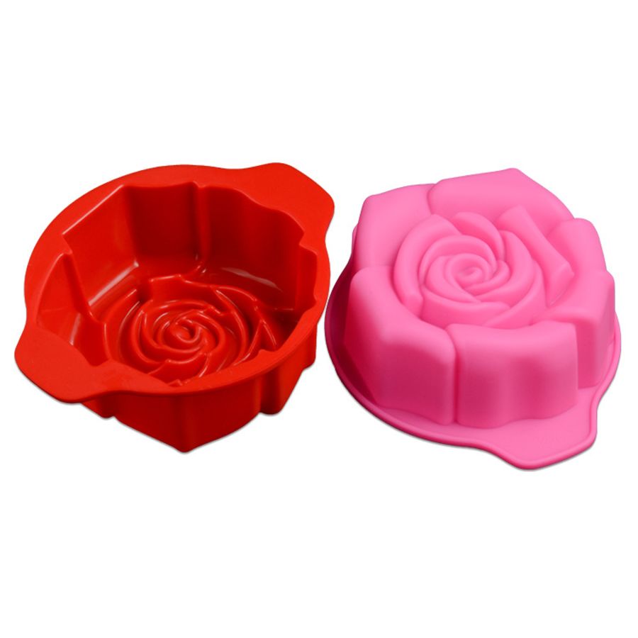 Small Rose Breakable silicone Mould - 5 inch wide