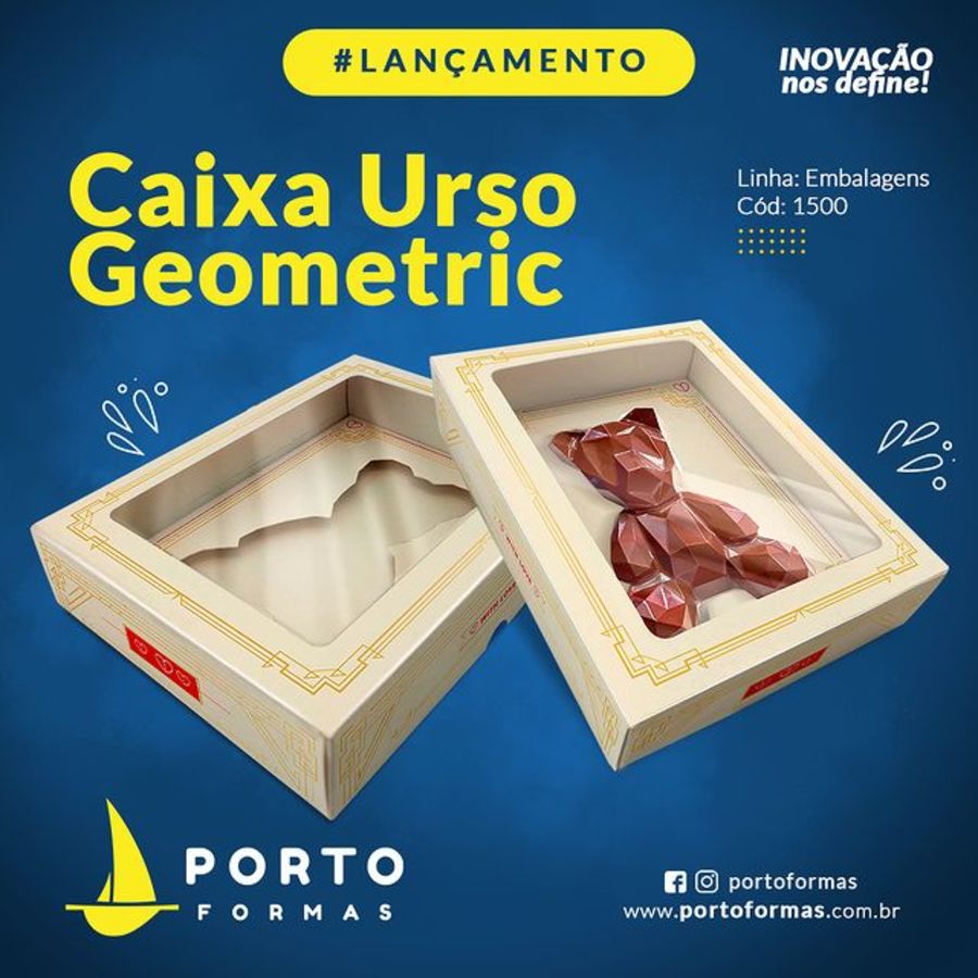 Portoformas Geometric Bear Gift Box Pack of 5