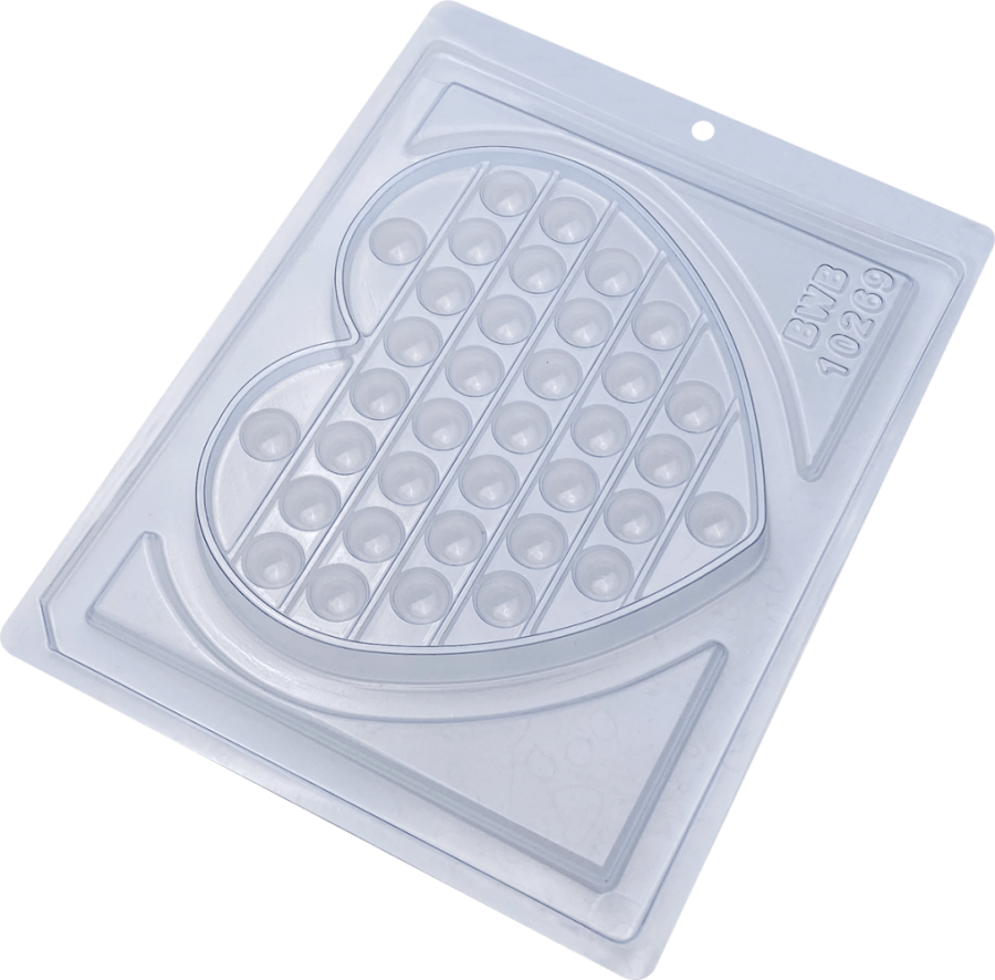 Pop It Heart Chocolate Mould
