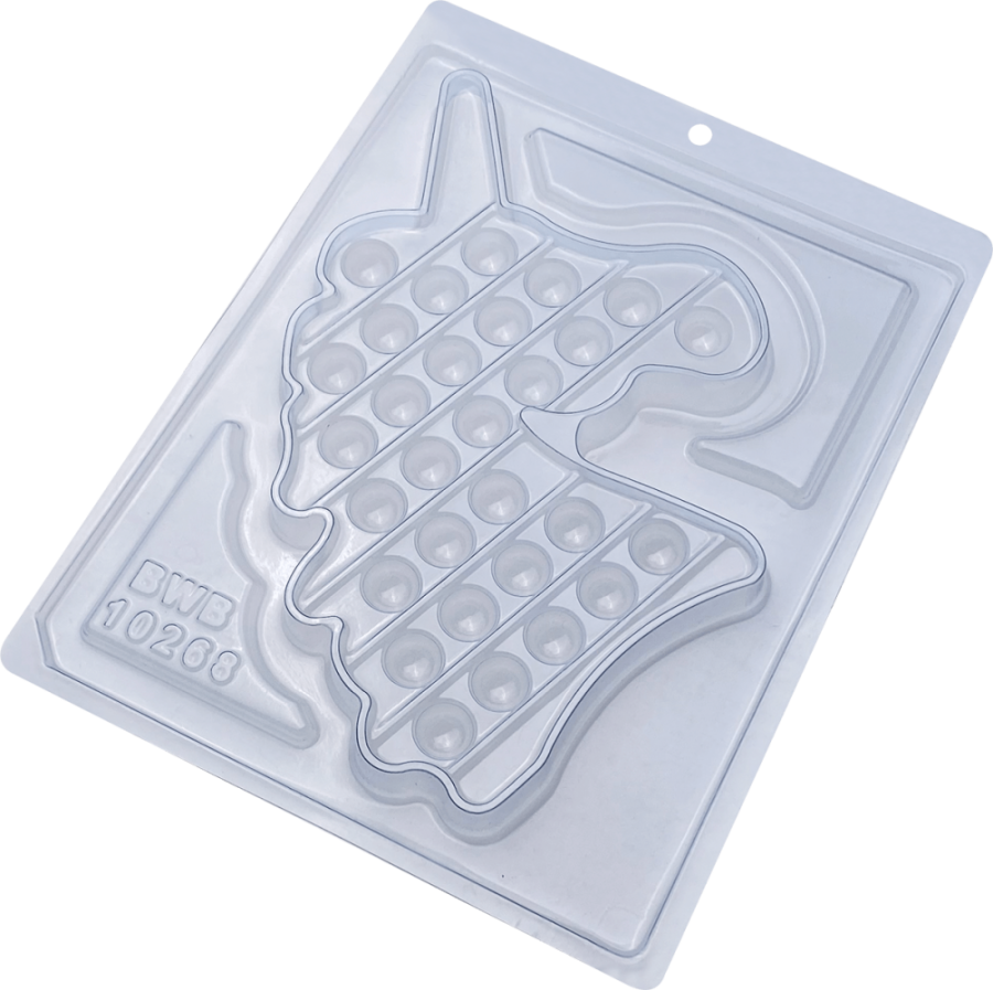 Pop It Unicorn Chocolate mould