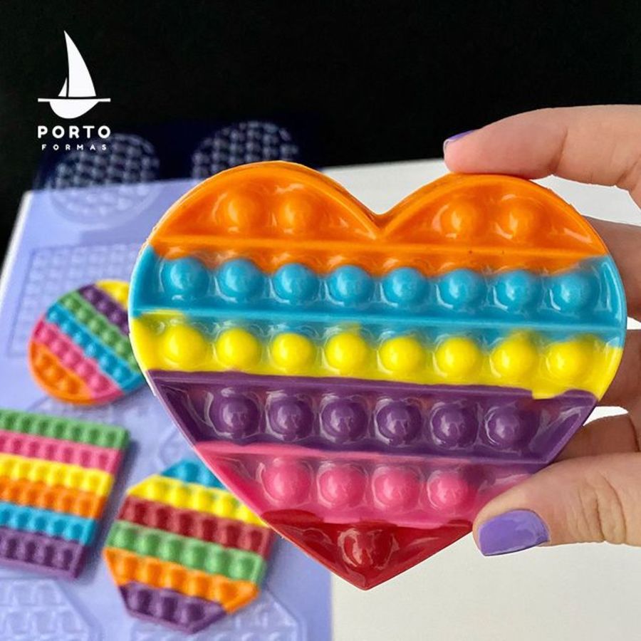 POP IT FIDGET Chocolate Mould