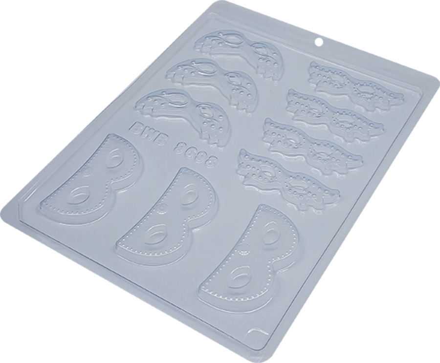 Carnival Masks Chocolate Mould
