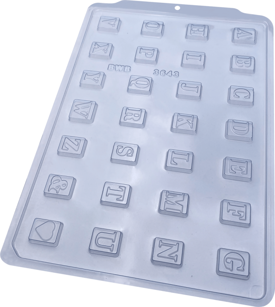 Full Alphabet Tablet Chocolate Mould