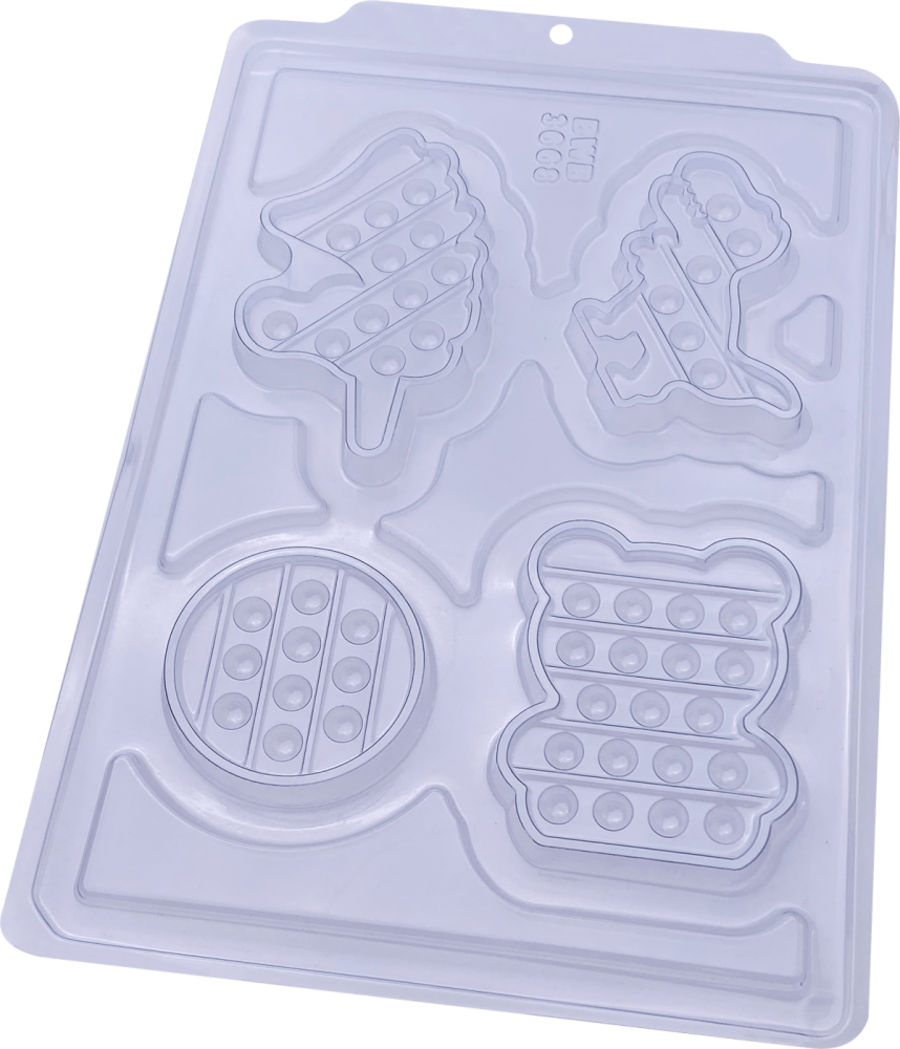 Pop It Fun (Simple) Chocolate mould