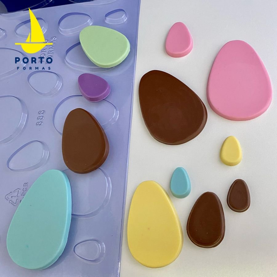 Easter Egg Tablet Chocolate Mould