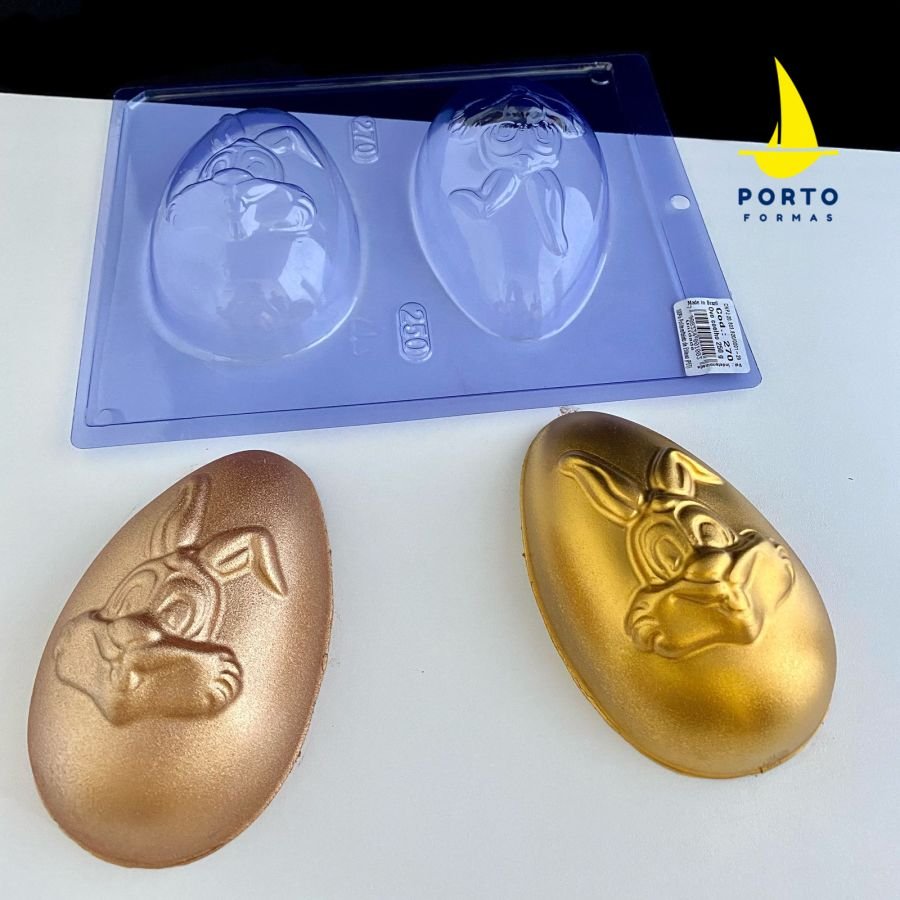 RABBIT EGG 250G CHOCOLATE MOULD PFM 270