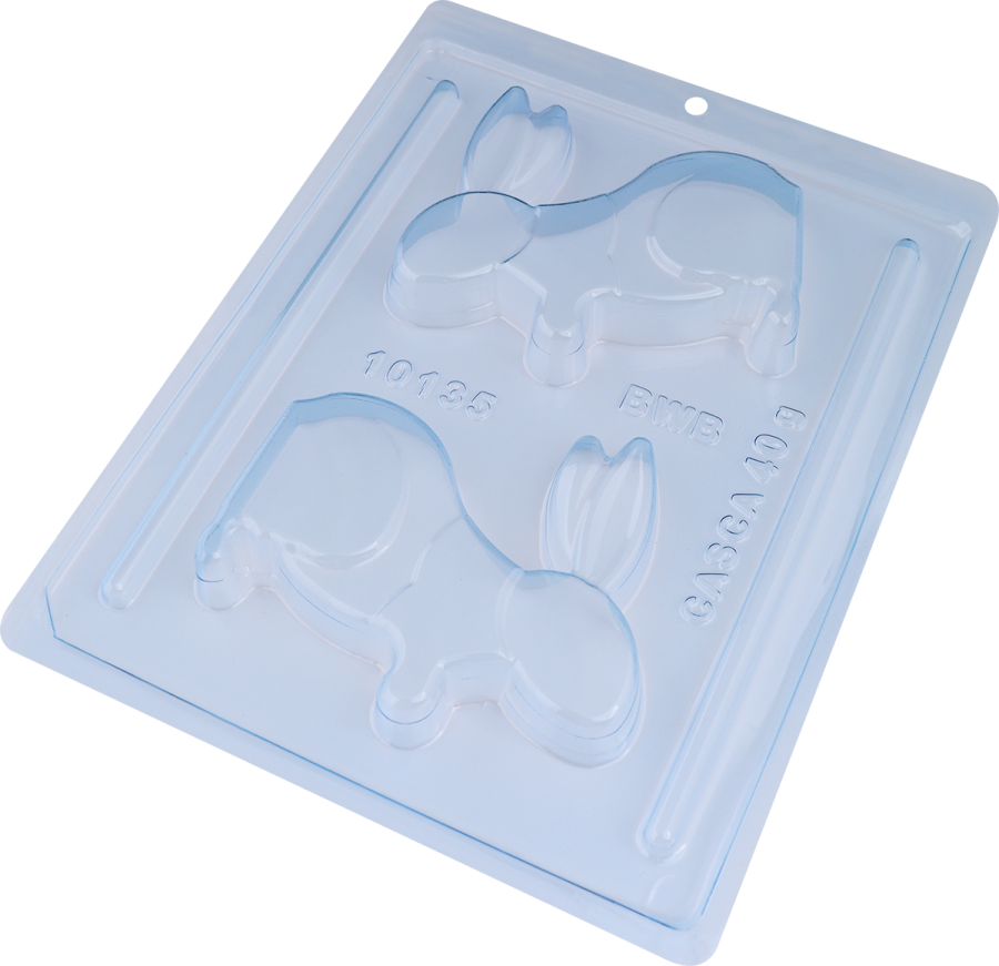 JUMPING RABBIT CHOCOLATE MOULD