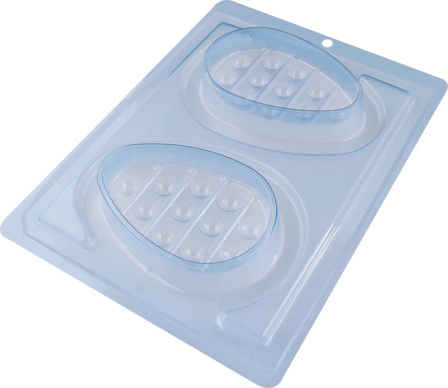 POP IT SMALL EGG TABLET 100 G CHOCOLATE MOULD BWB 10305