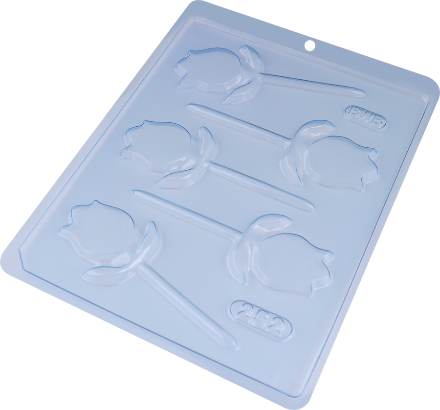 TULIP LOLLIPOP CHOCOLATE MOULD