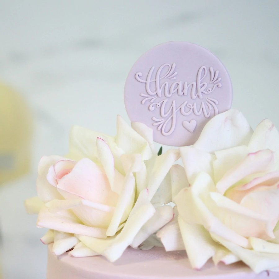 BLANK CANVAS - MINI CIRCLE BLANK TOPPER