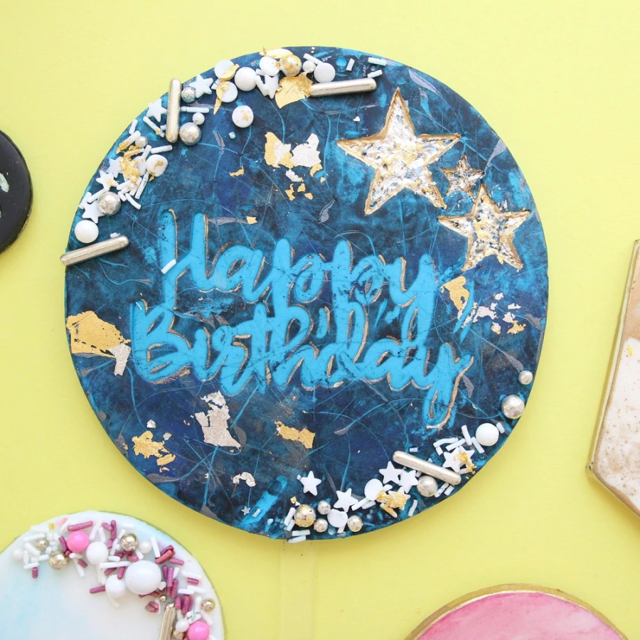 BLANK CANVAS - CIRCLE BLANK TOPPER