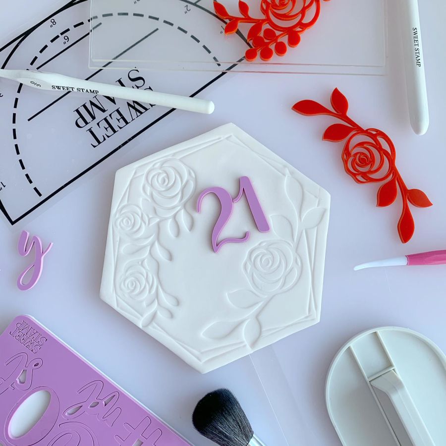 SWEET STAMP - ROSE FRAMES ELEMENTS