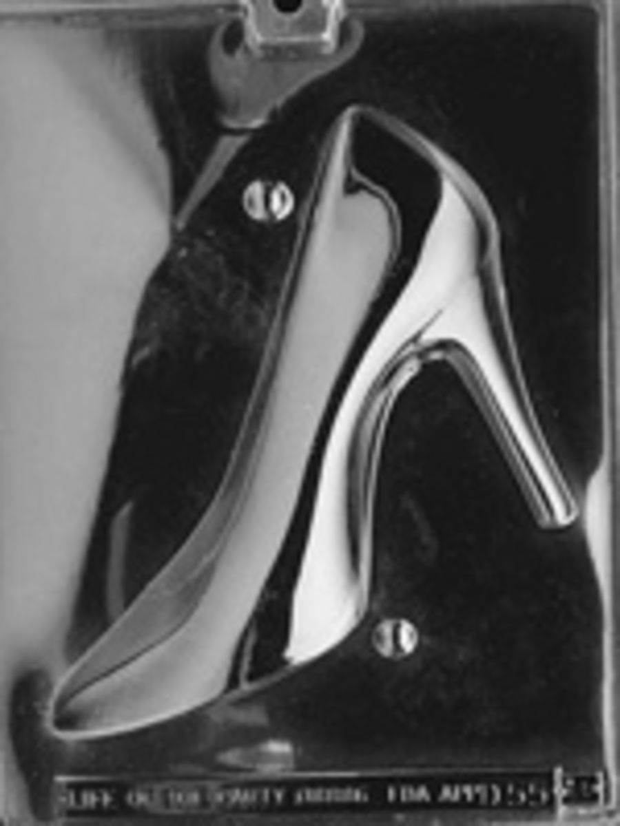 HIGH HEEL SHOE CHOCOLATE MOULD