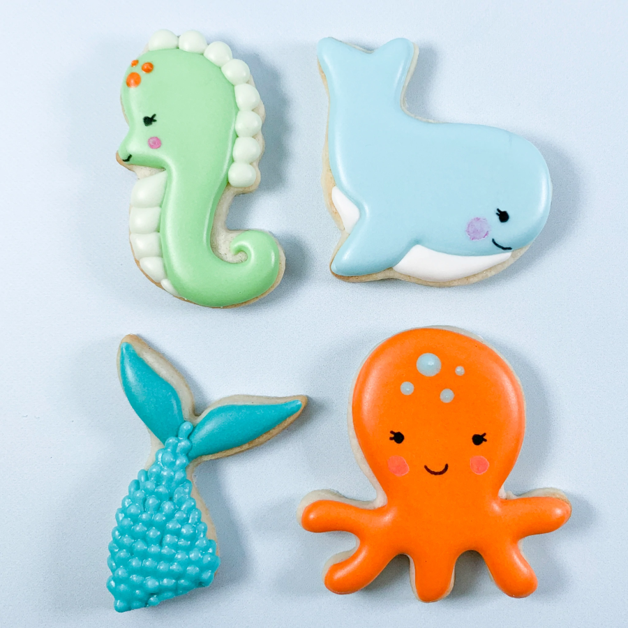 Sea Critters - Autumn Carpenter Cutie Cupcake Cutter Set