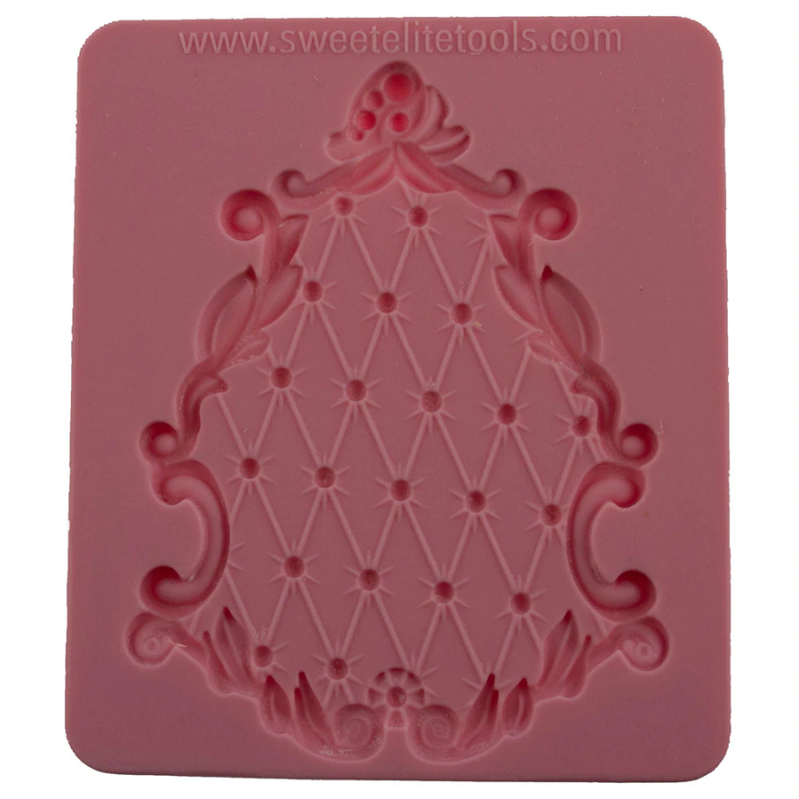 Sweet Elite Pouf Plaque Silicone Mould