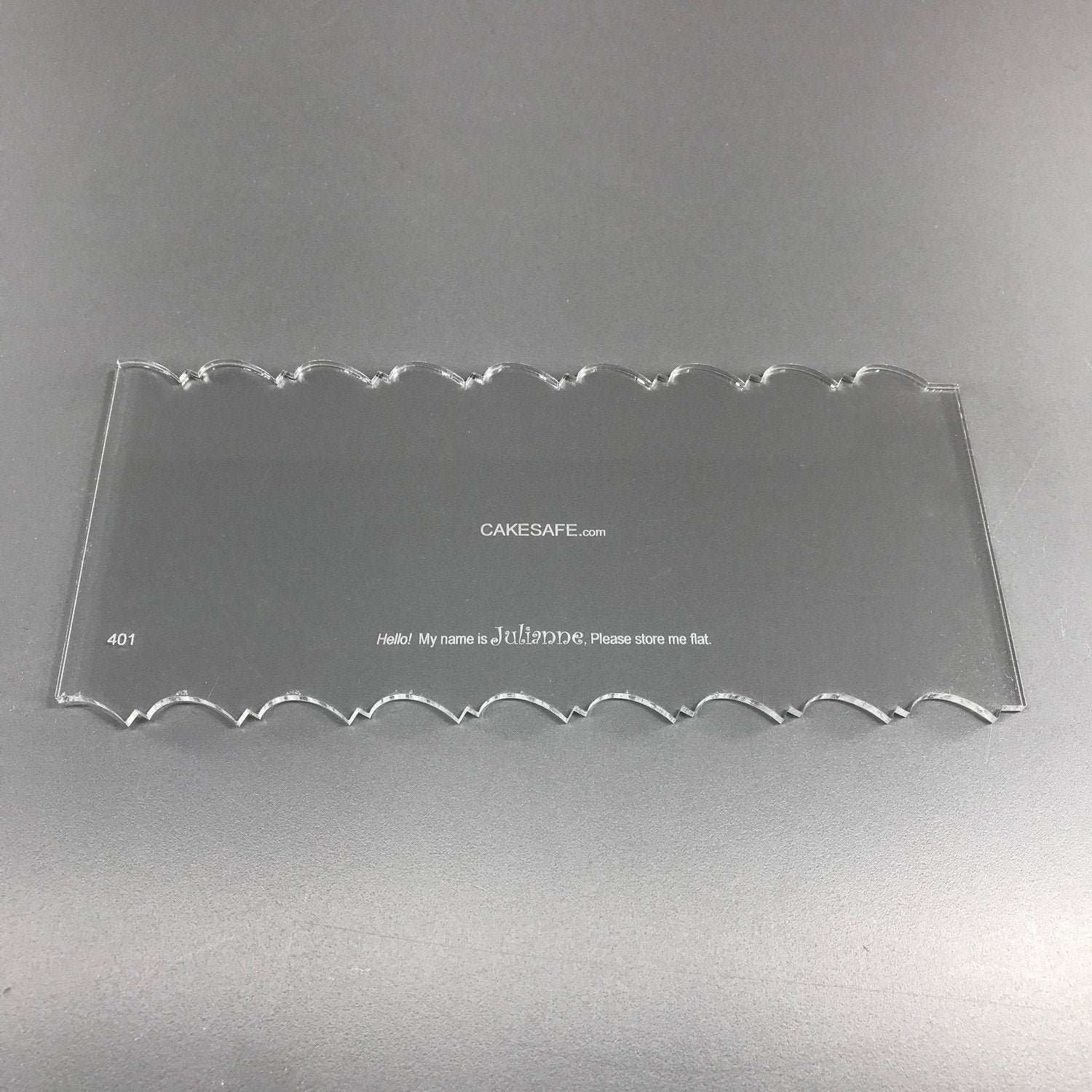 Julianne - 8 inch Tall CakeSafe Cake Combs