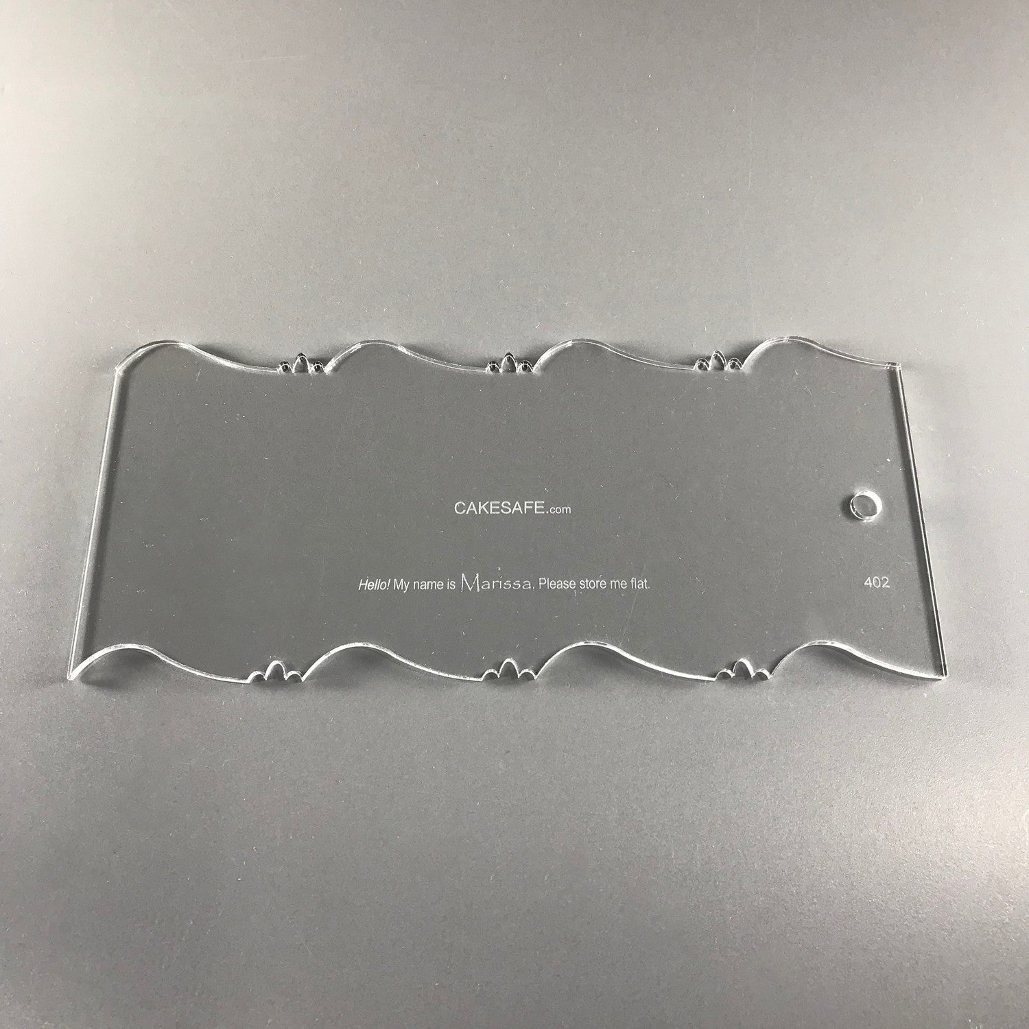 Marissa - 8 inch Tall CakeSafe Cake Combs