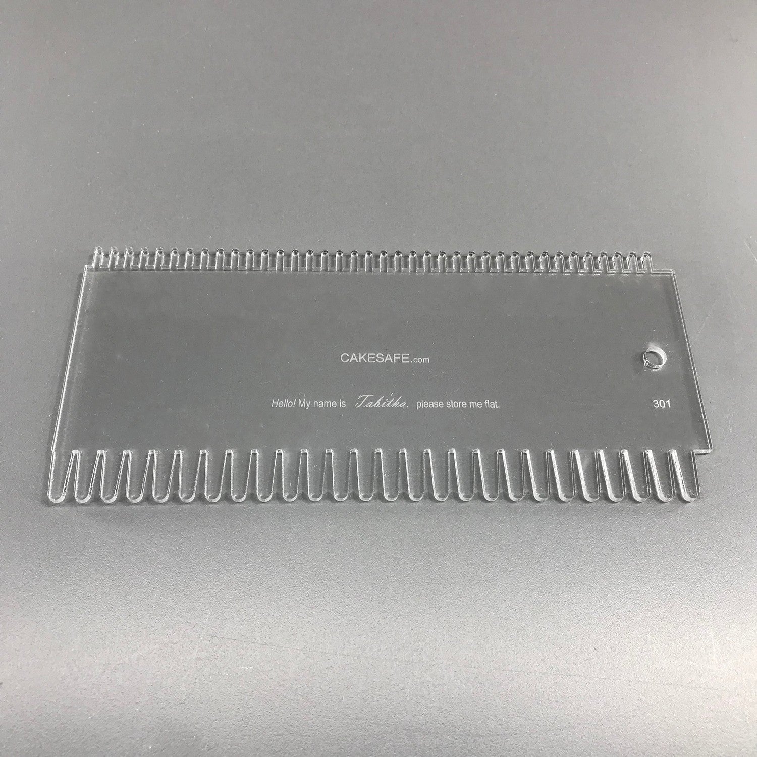 Tabitha - 8 inch Tall CakeSafe Cake Combs