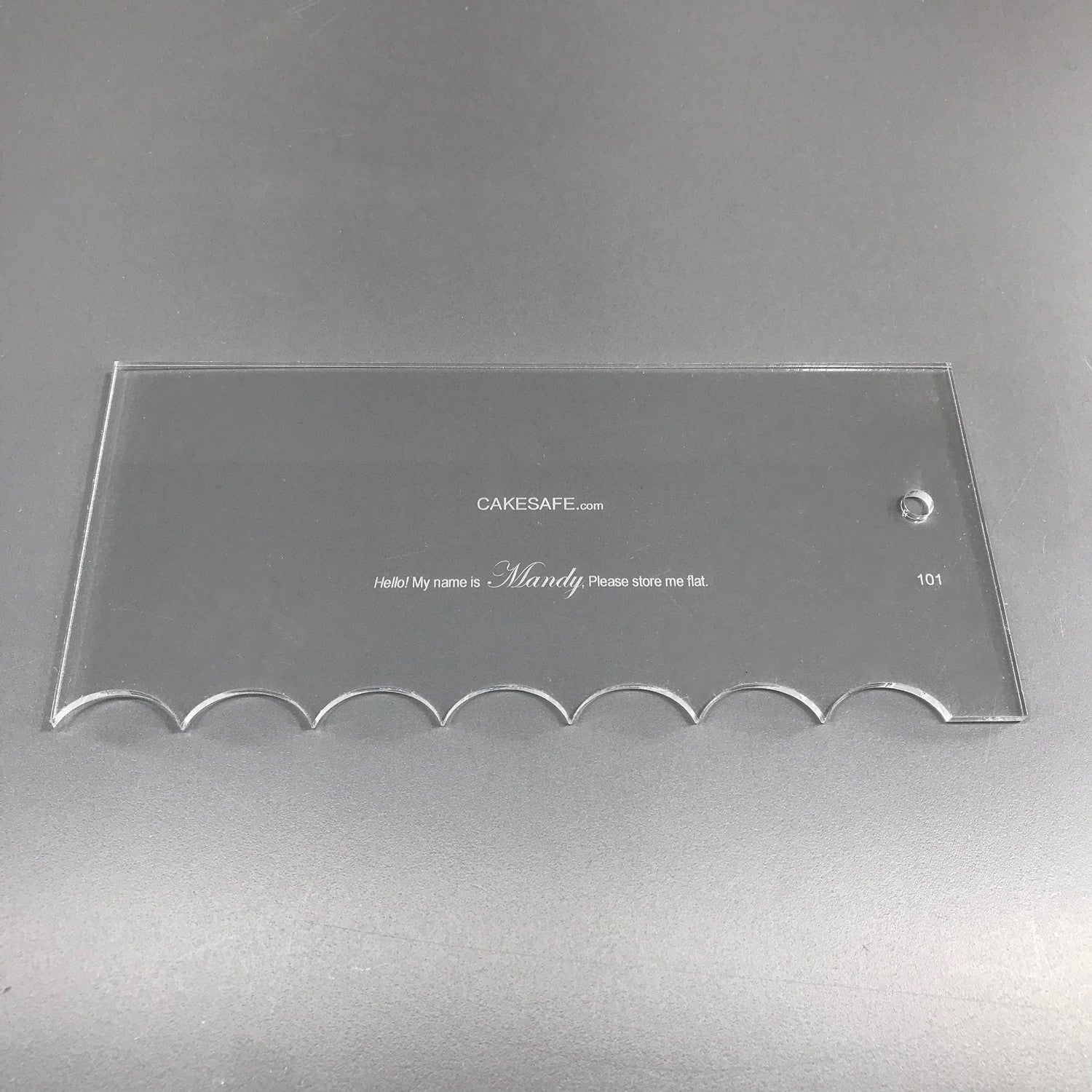 Mandy - 8 inch Tall - CakeSafe Cake Combs