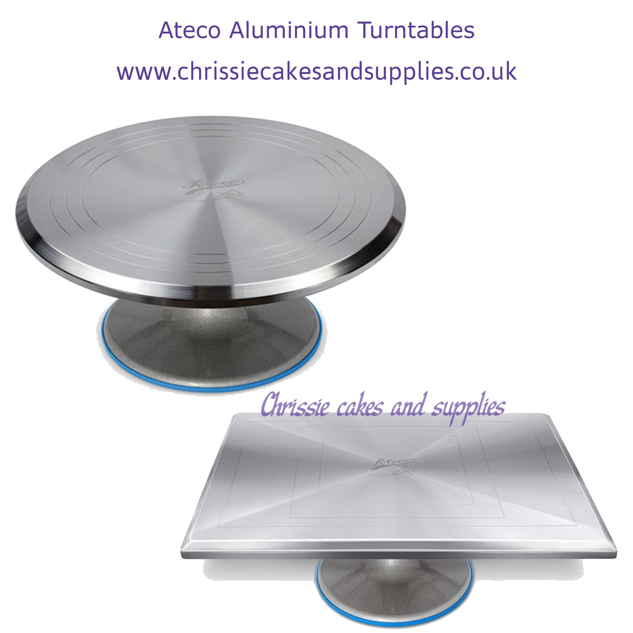 Aluminium Cake Decorating Turntable