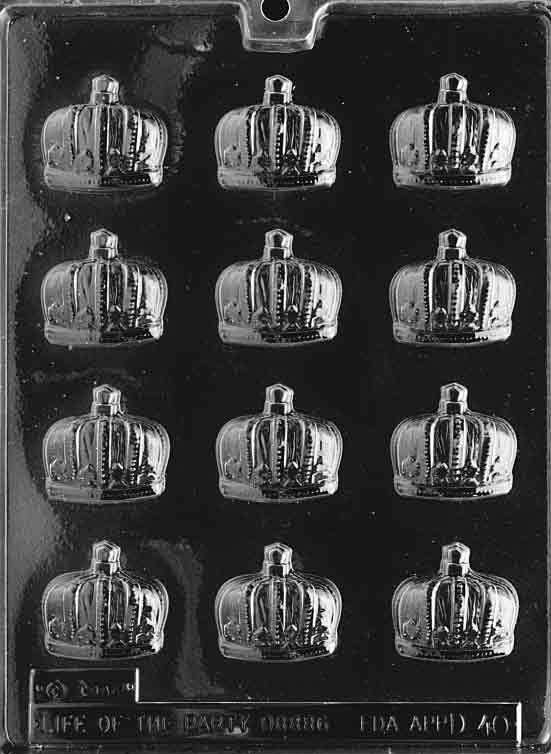 CROWNS CHOCOLATE MOULD