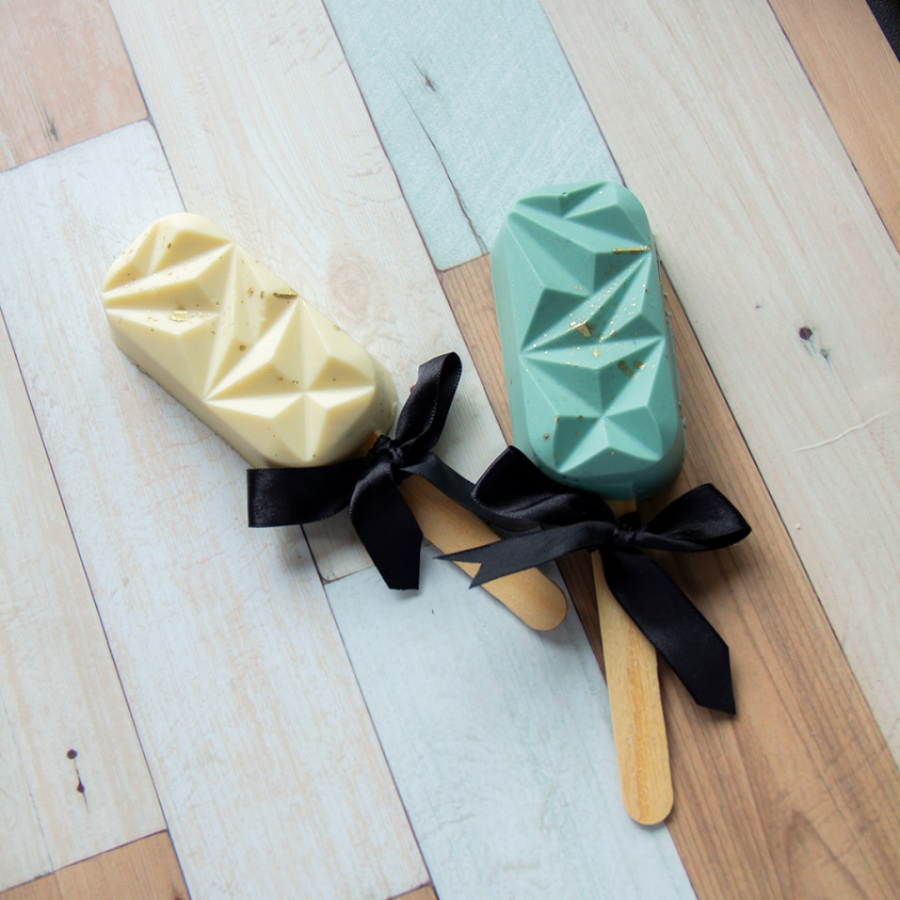 Geometric cakesicle popsicle mould Bwb uk