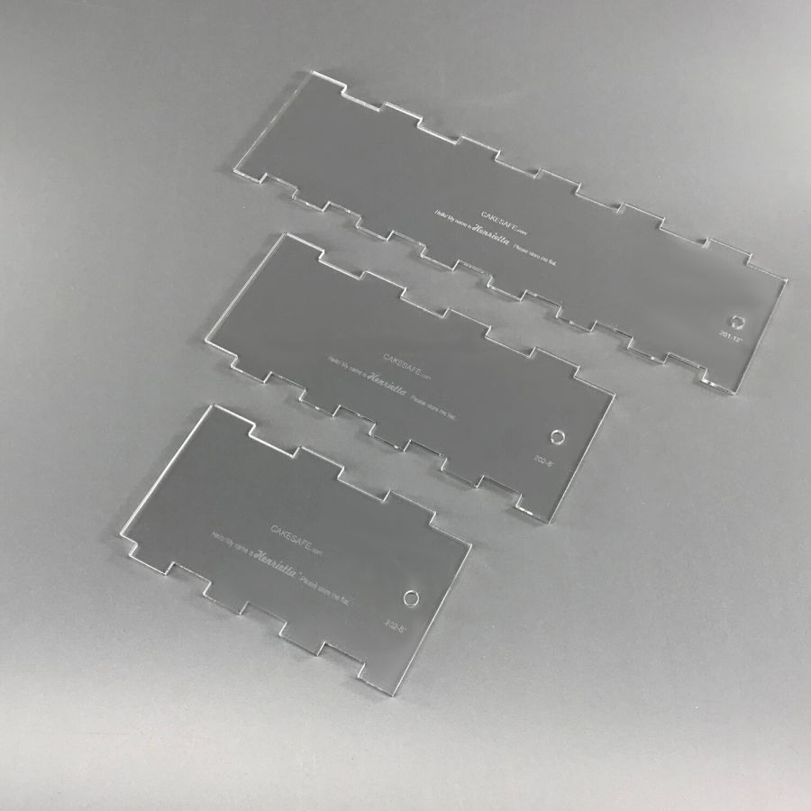 tall buttercream ganache scraper