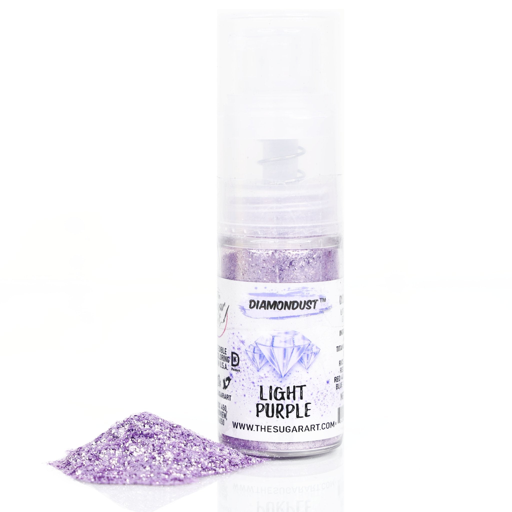 Light Purple DiamonDust Edible Glitter