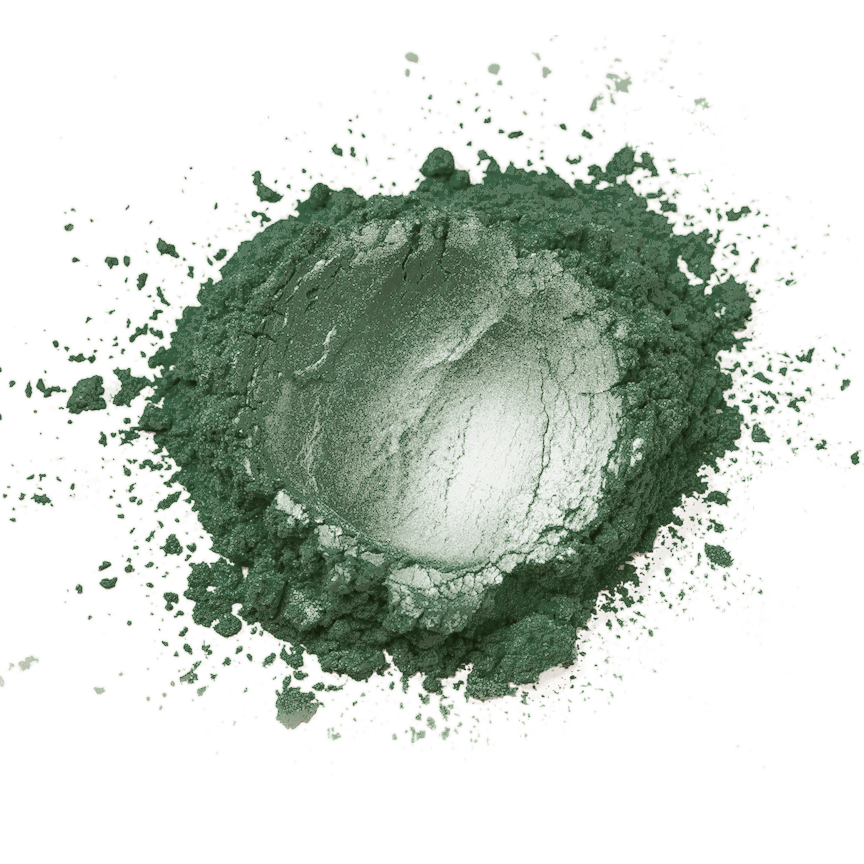 Frosted Green Sterling Pearl Dust