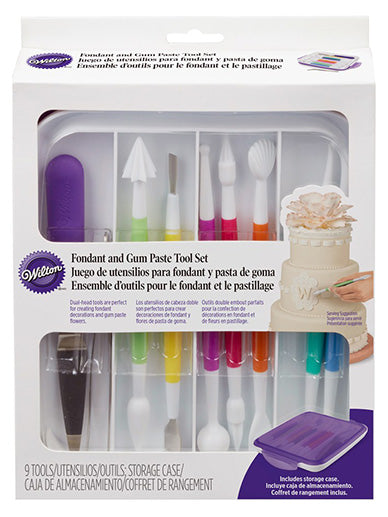 FONDANT AND GUM PASTE TOOL SET OF 10
