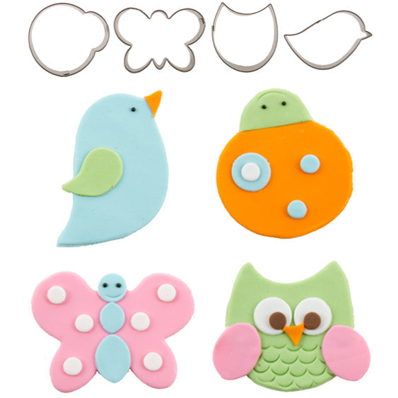 Cutie Cupcake Cutters - Fluttering Friends