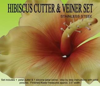 Hibiscus Cutter & Veiner Set