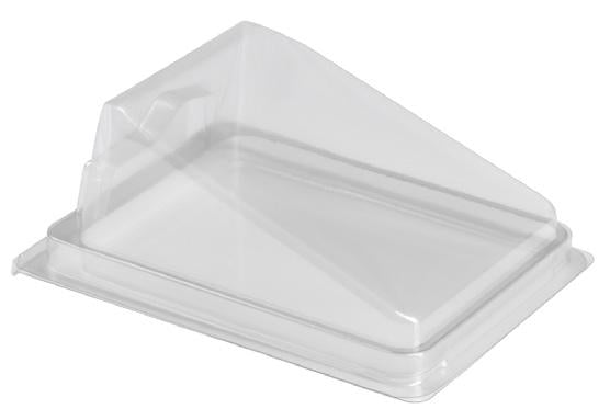 Clear Cake Slice Box