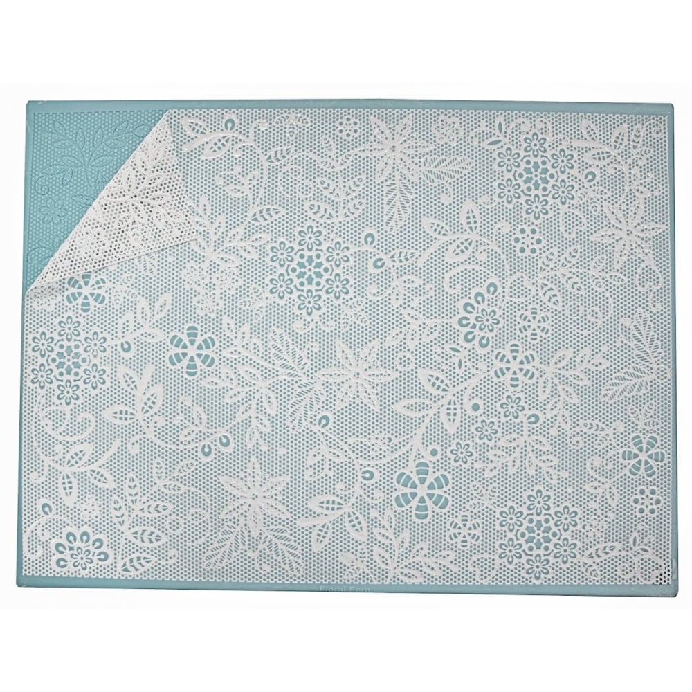 Floral Fern - 3D Large Lace Mat