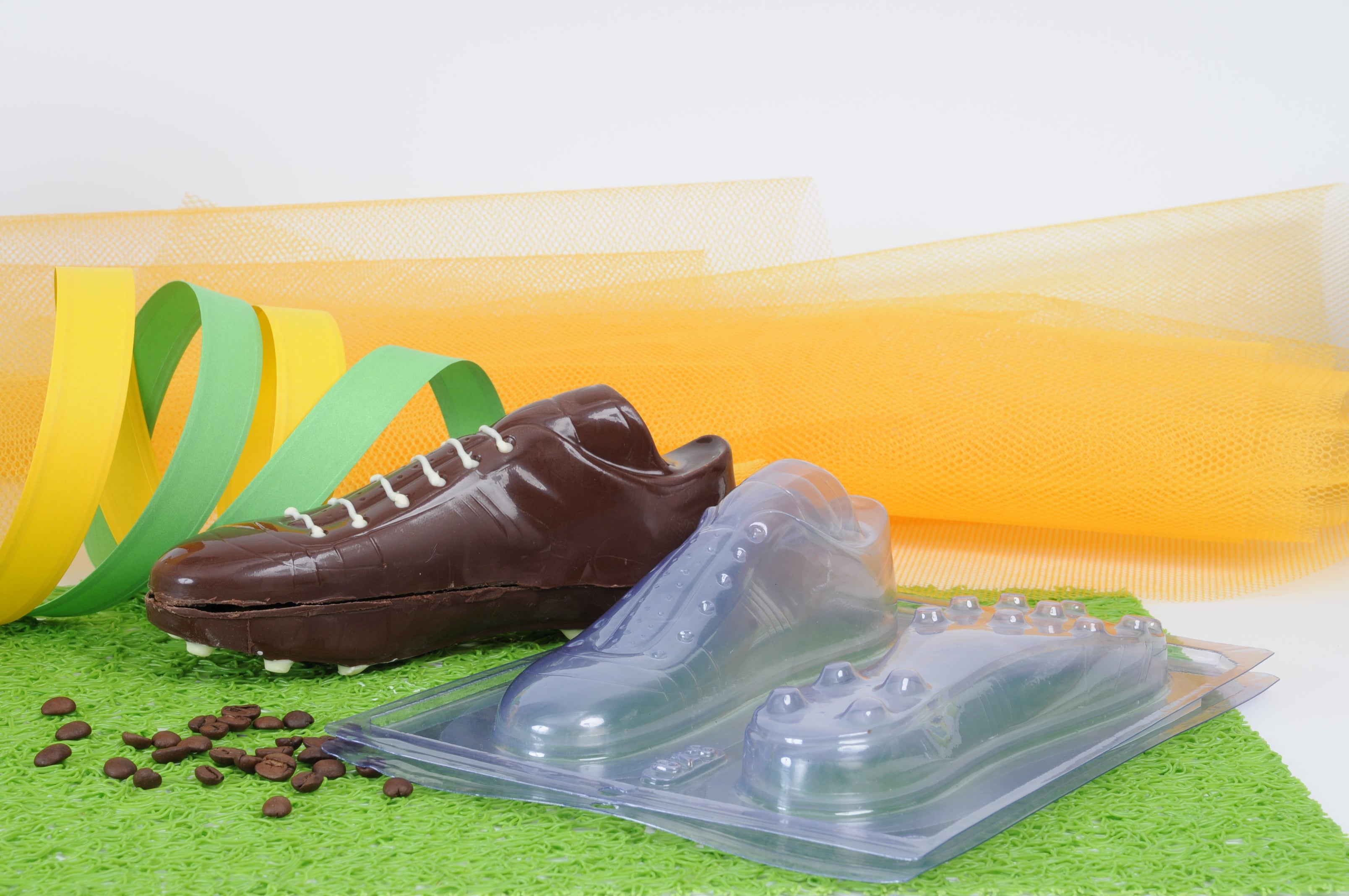 Football Boots 3 part chocolate mould