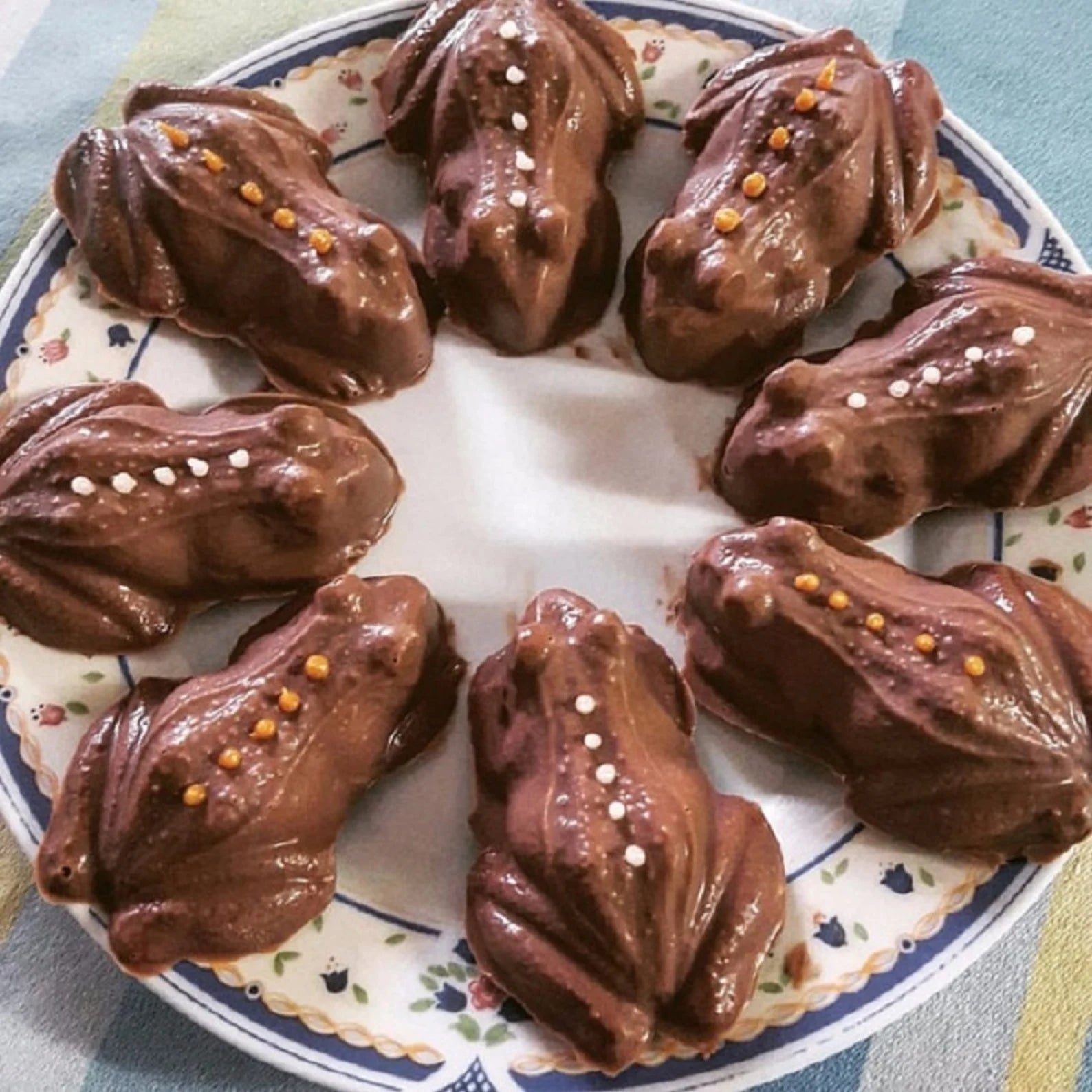 Frog Chocolate Candy, Plaster or Soap Mould