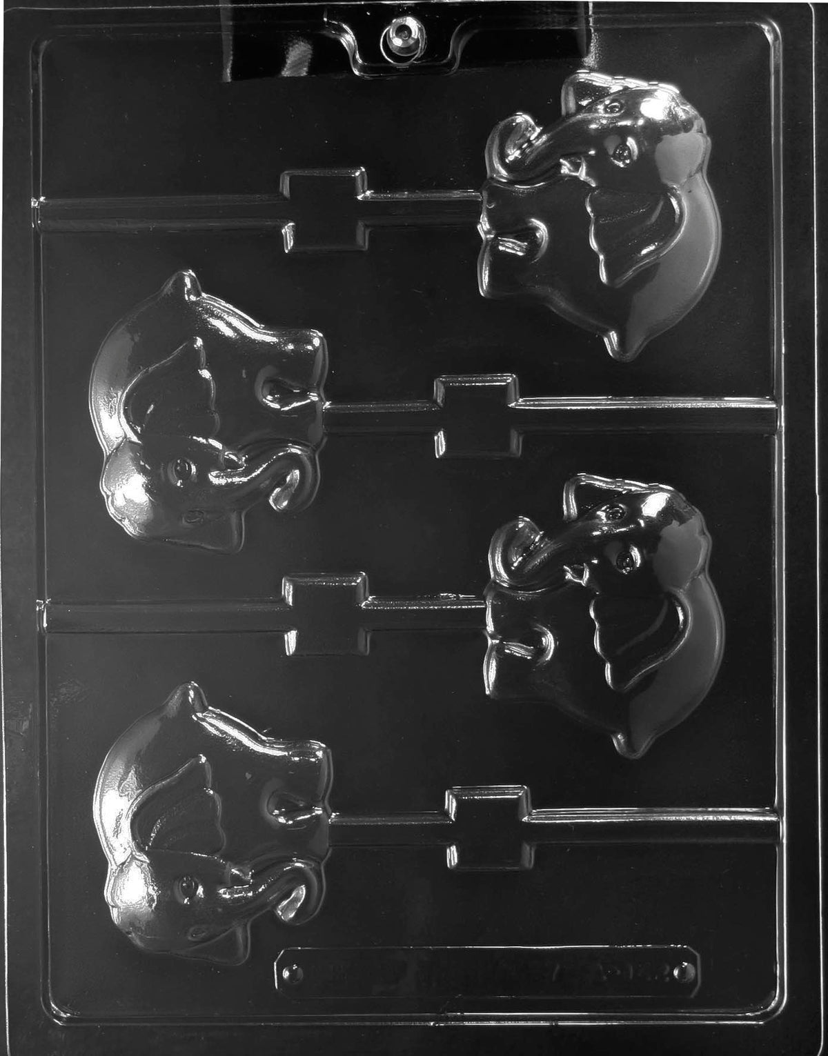 ELEPHANT LOLLY CHOCOLATE MOULD