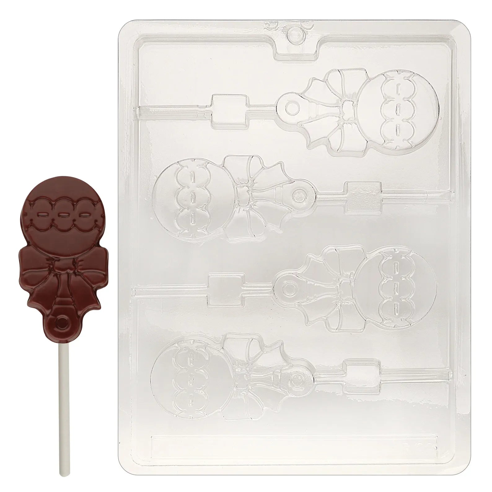 RATTLE LOLLY CHOCOLATE MOULD