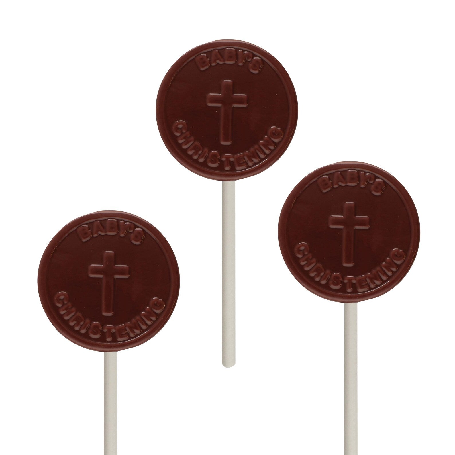 BABY'S CHRISTENING LOLLY CHOCOLATE MOULD