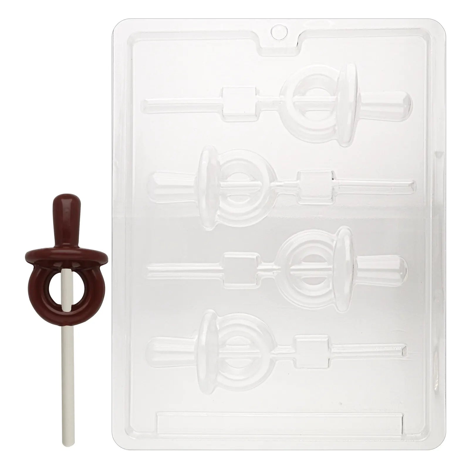 PACIFIER SOOTHERS LOLLY CHOCOLATE MOULD