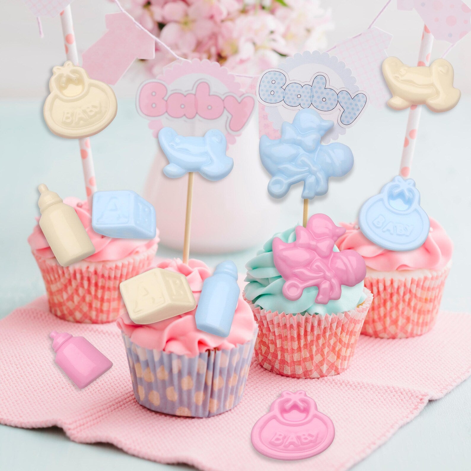 ASSORTED BABY DECO'S CHOCOLATE MOULD